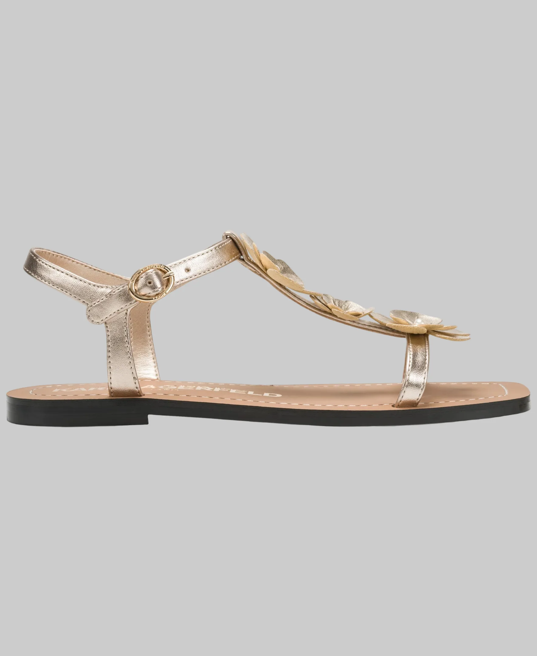 MARGATE SANDAL WITH FLOWERS