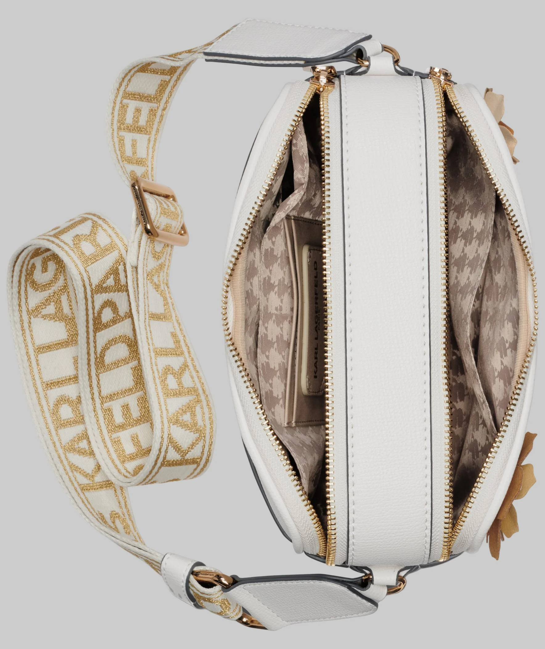 MAYBELLE CROSSBODY CAMERA BAG WITH FLOWERS - Image 4