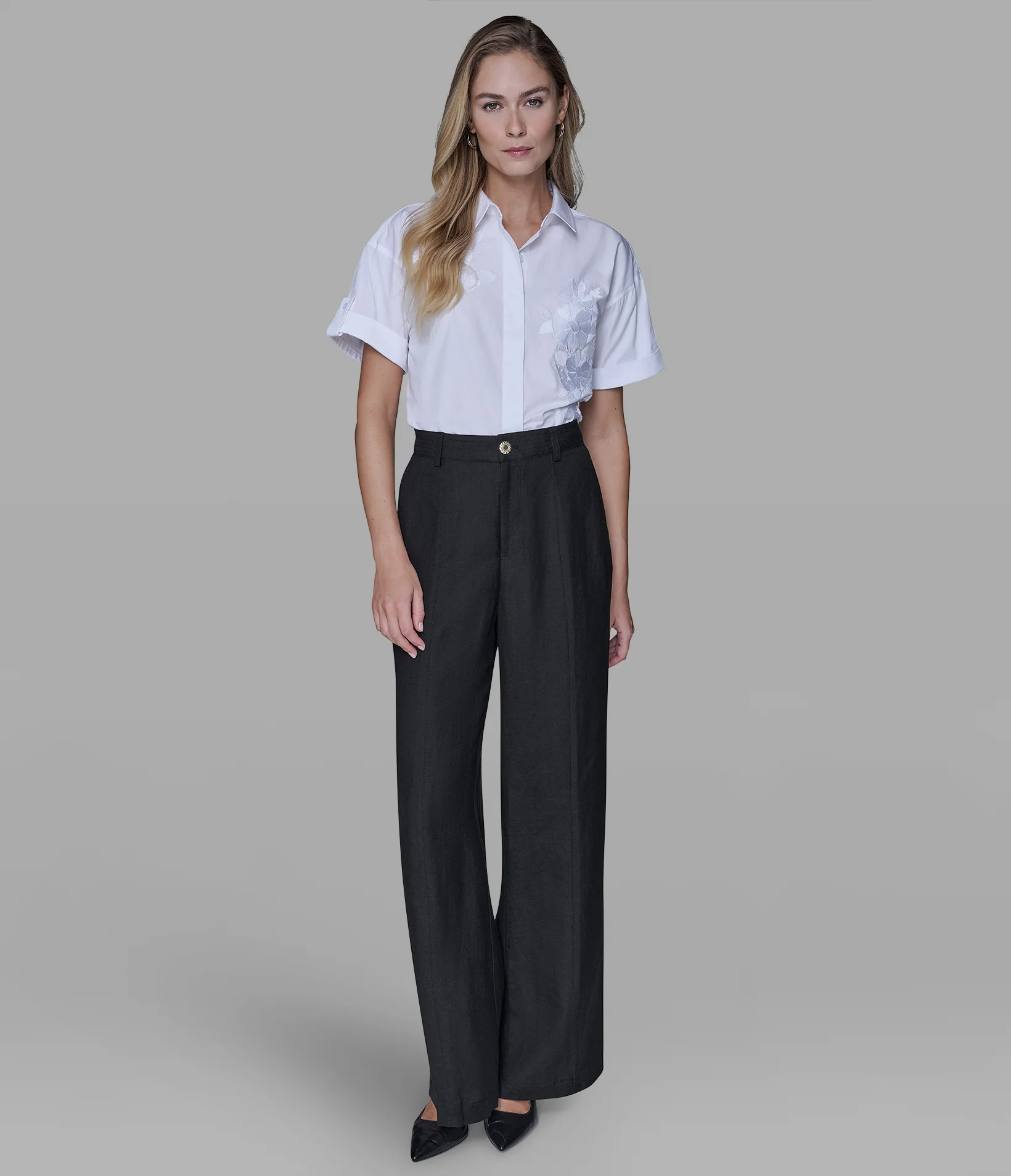 LINEN BLEND PANT - Image 4