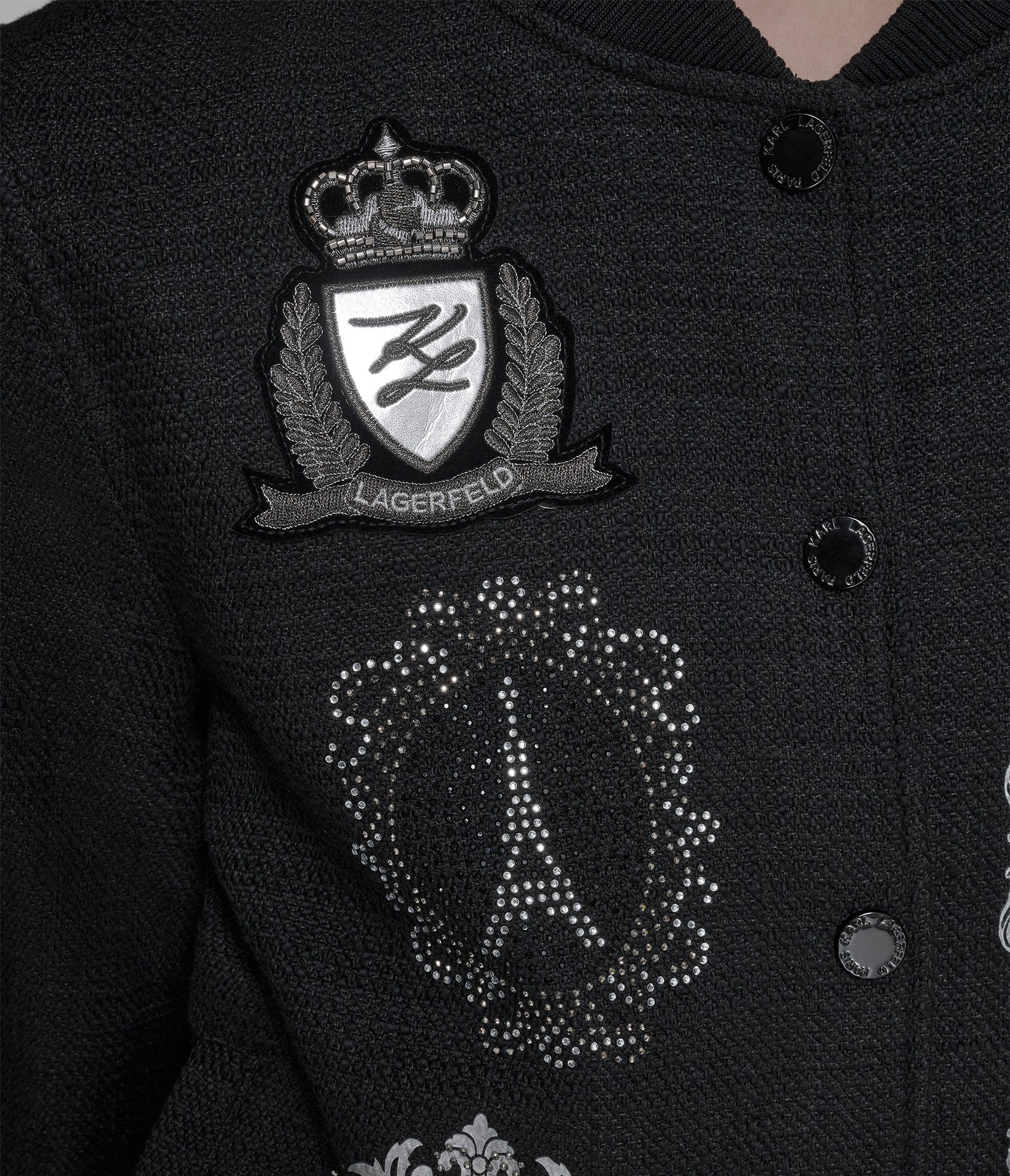 BOMBER JACKET WITH PATCHES - Image 7