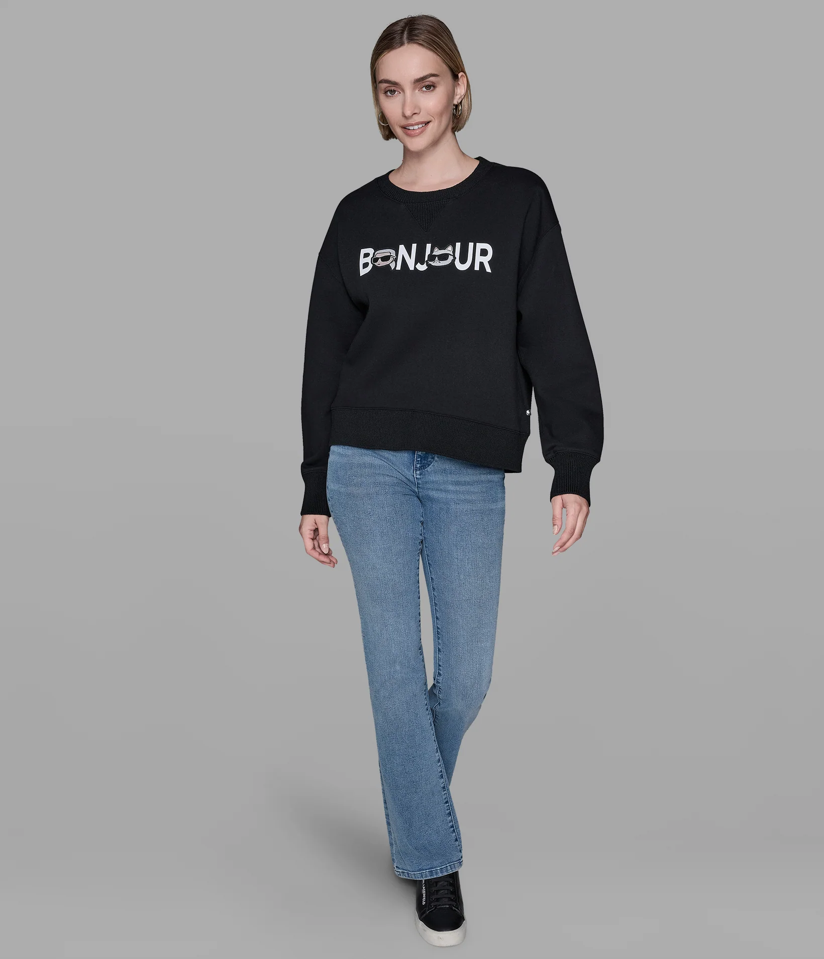 BONJOUR CHARACTER SWEATSHIRT - Image 4