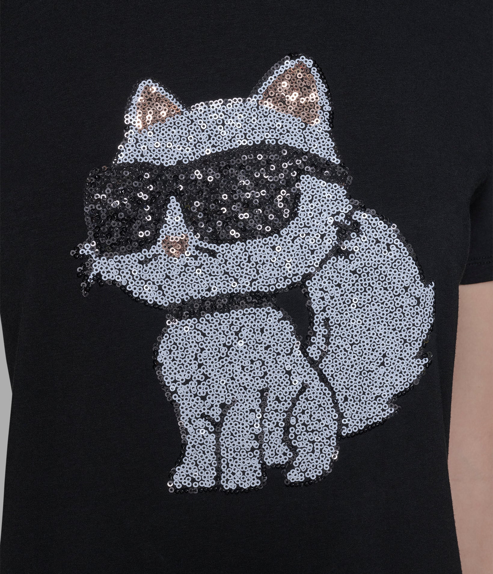 CHOUPETTE SEQUIN LOGO TEE - Image 6