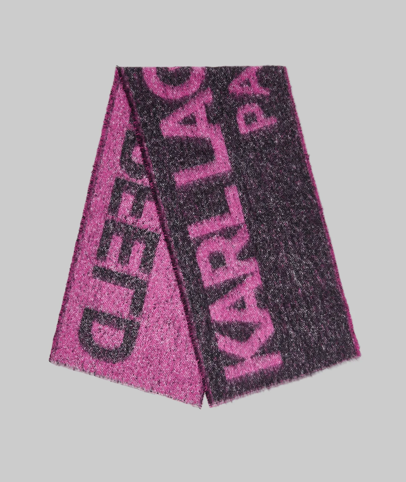 LOGO FLUFFY BLANKET SCARF - Image 2