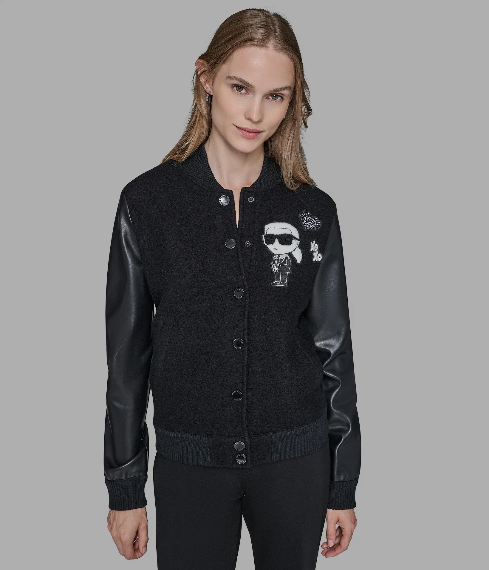 KARL VARSITY JACKET