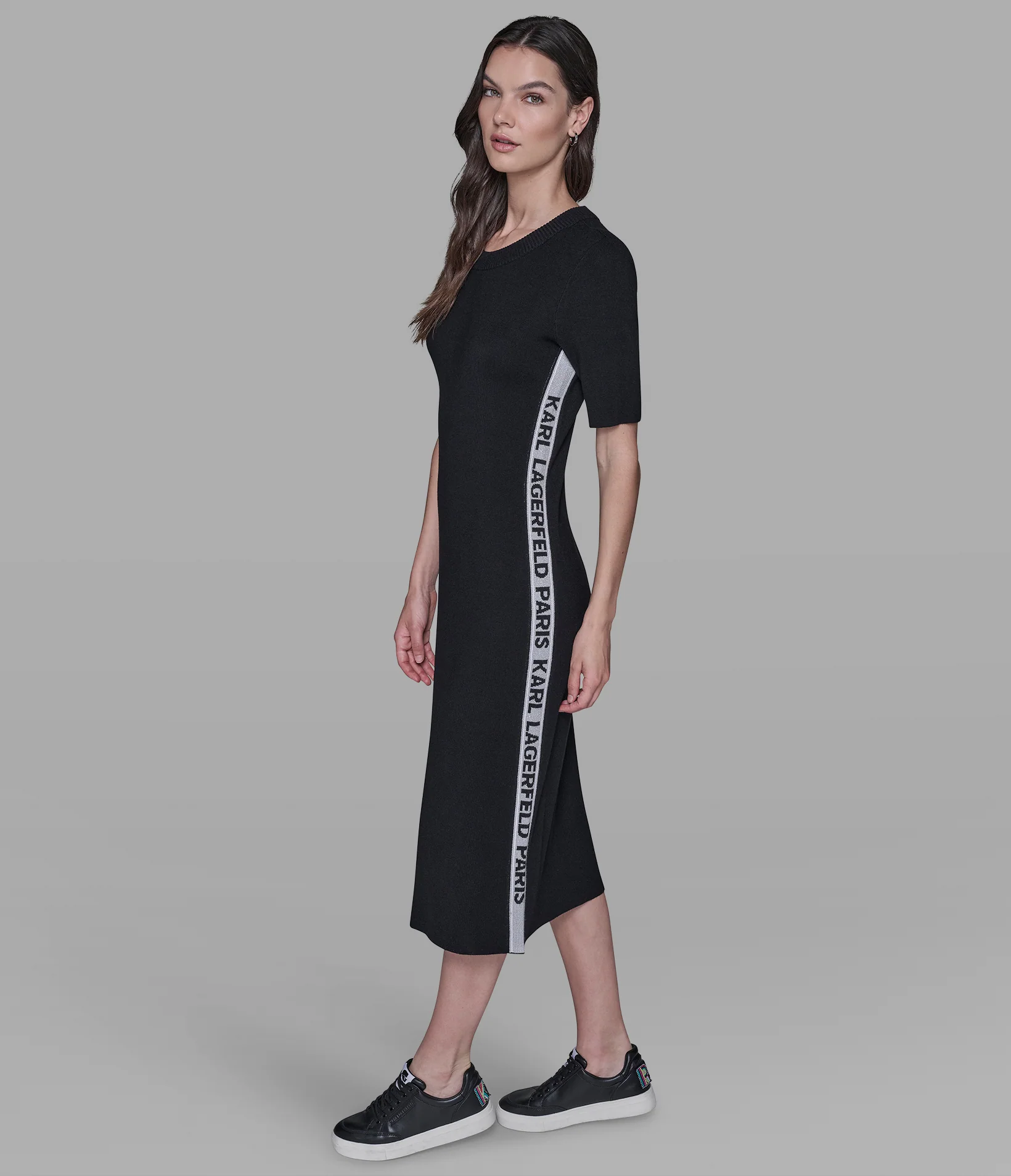 MIDI KNIT DRESS - Image 3