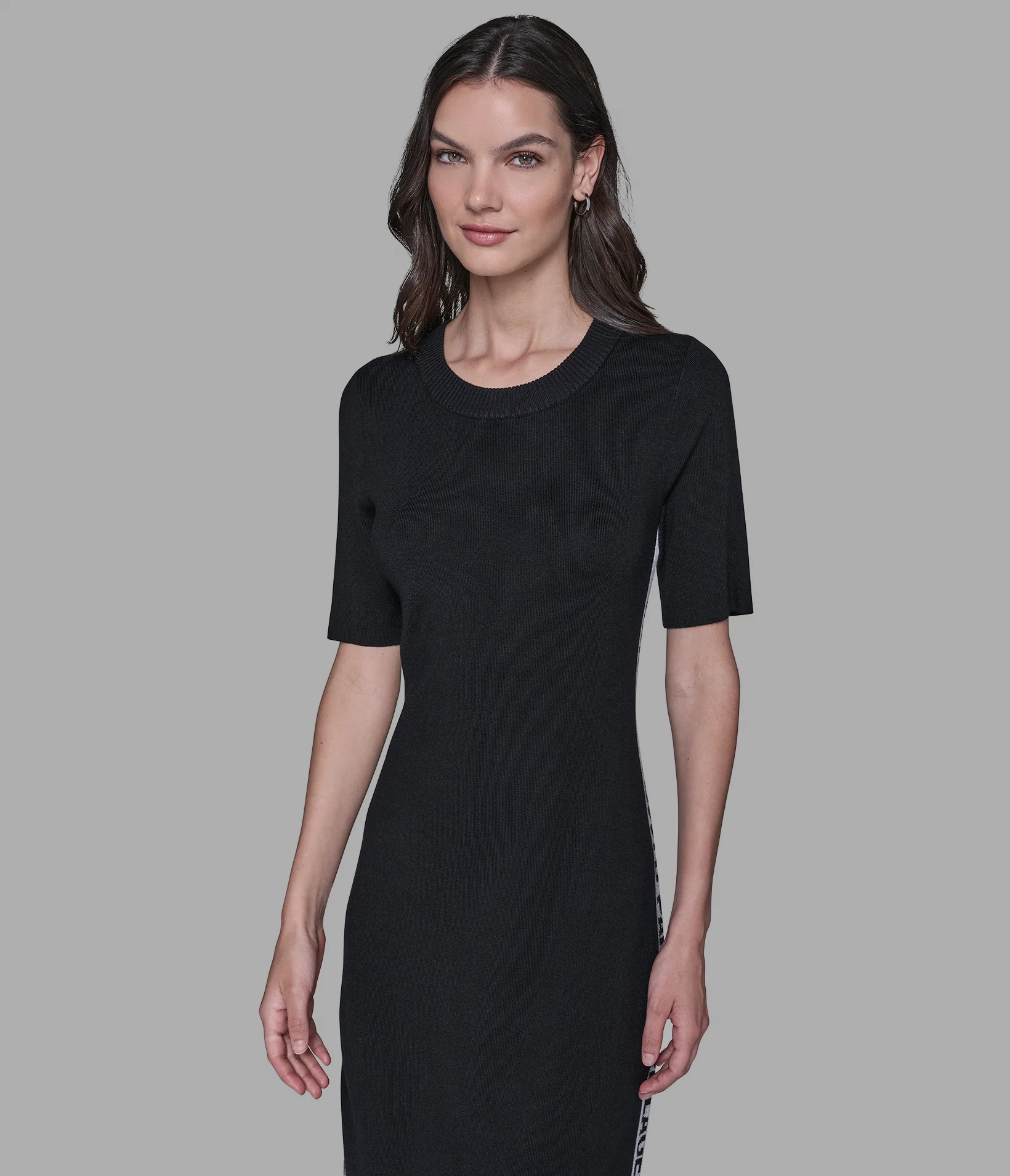 MIDI KNIT DRESS - Image 4