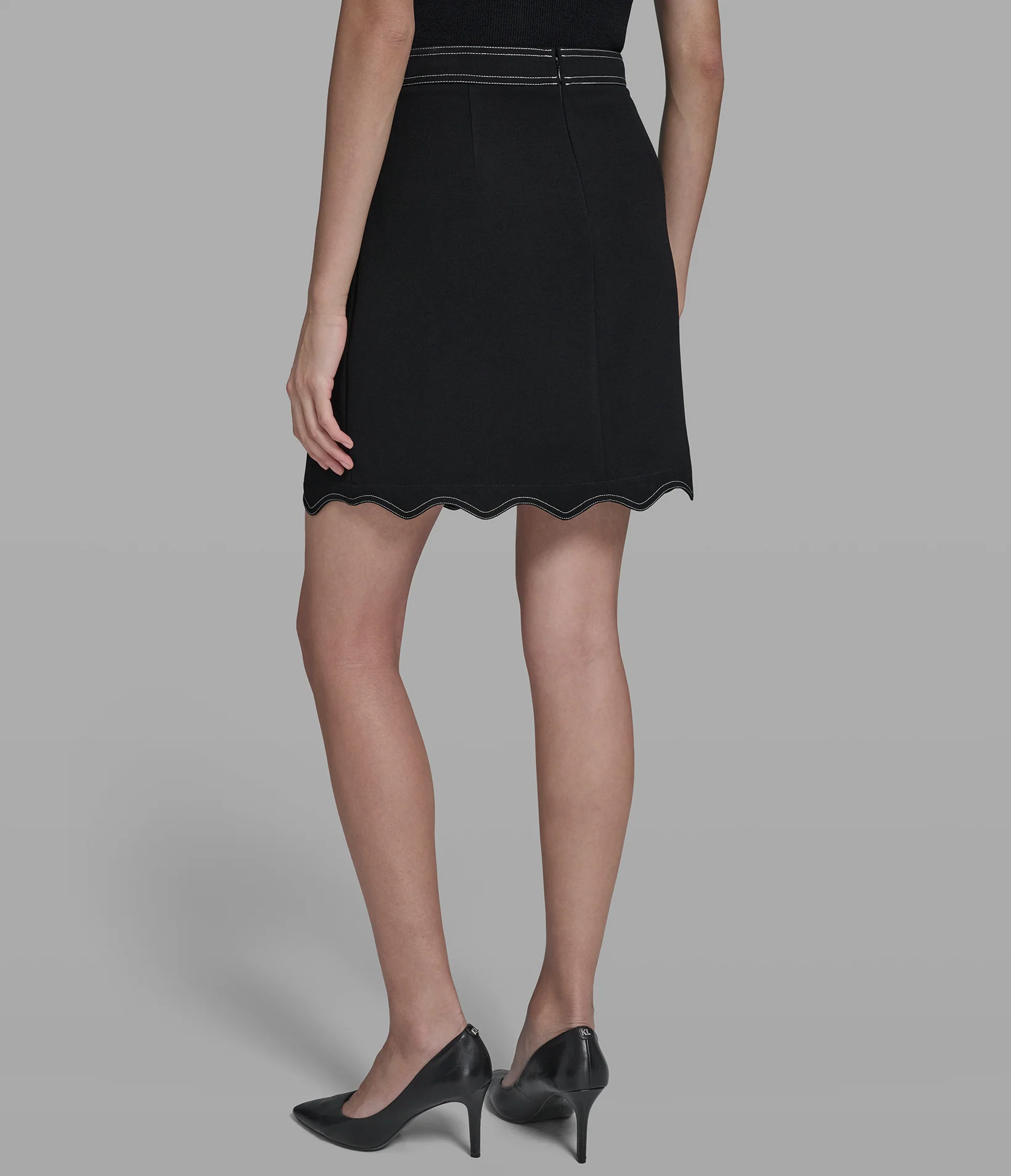 SCALLOPED SKIRT - Image 3