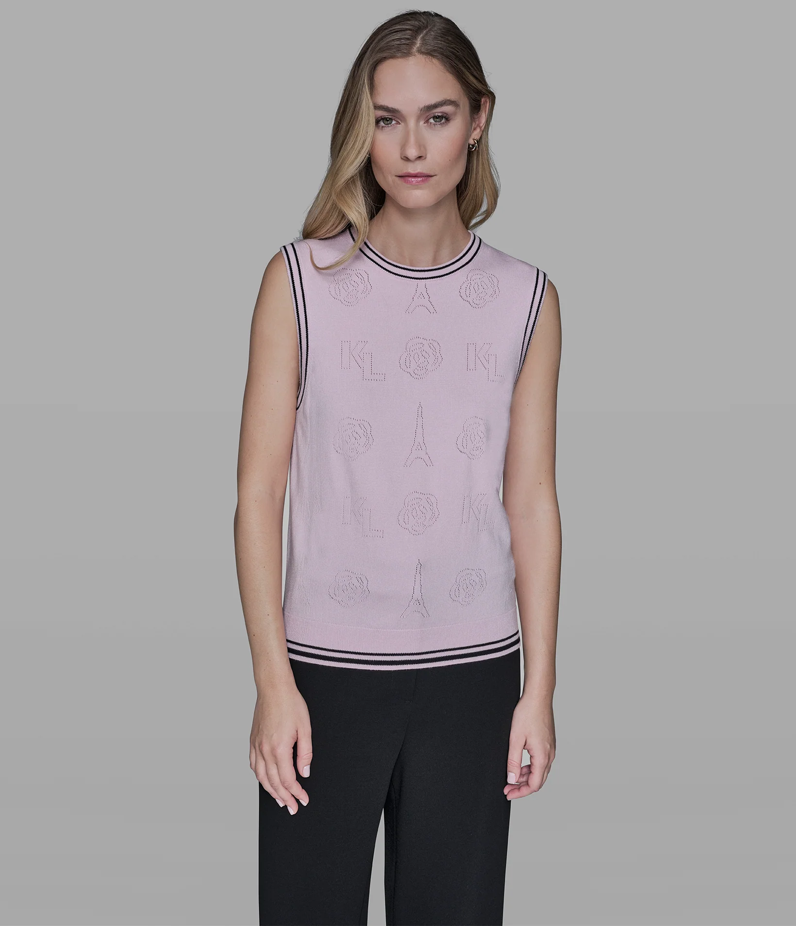 SLEEVELESS SWEATER SHELL - Image 4