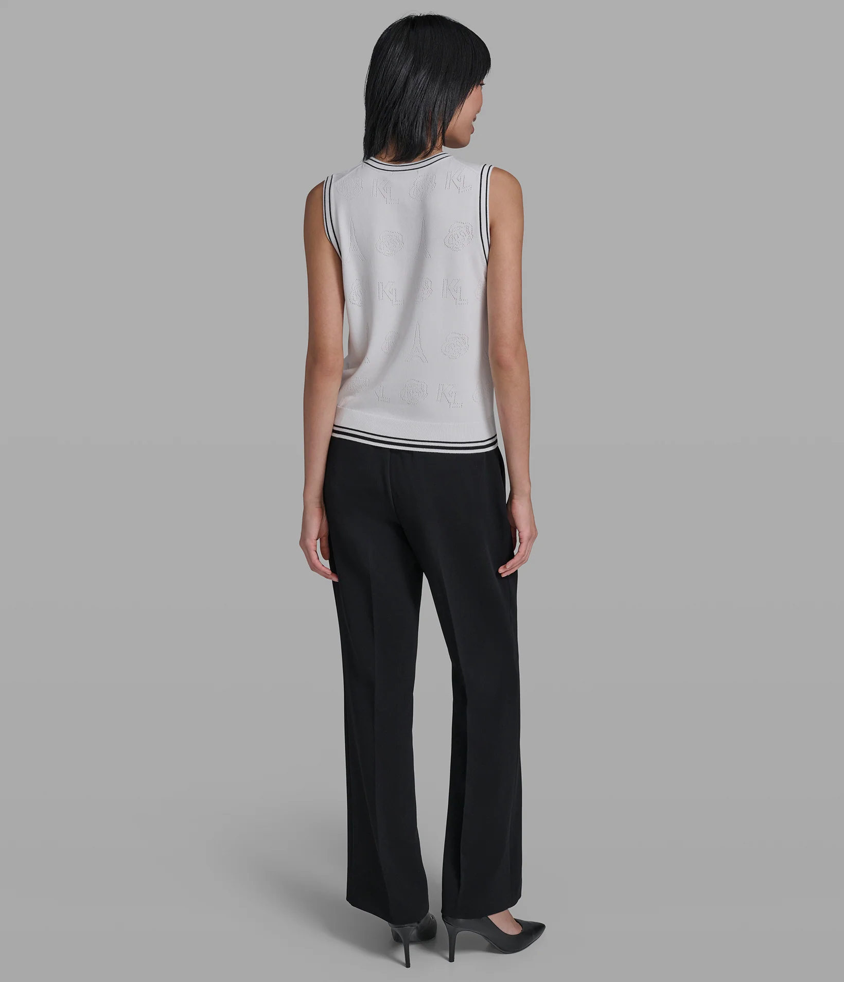 SLEEVELESS SWEATER SHELL - Image 4