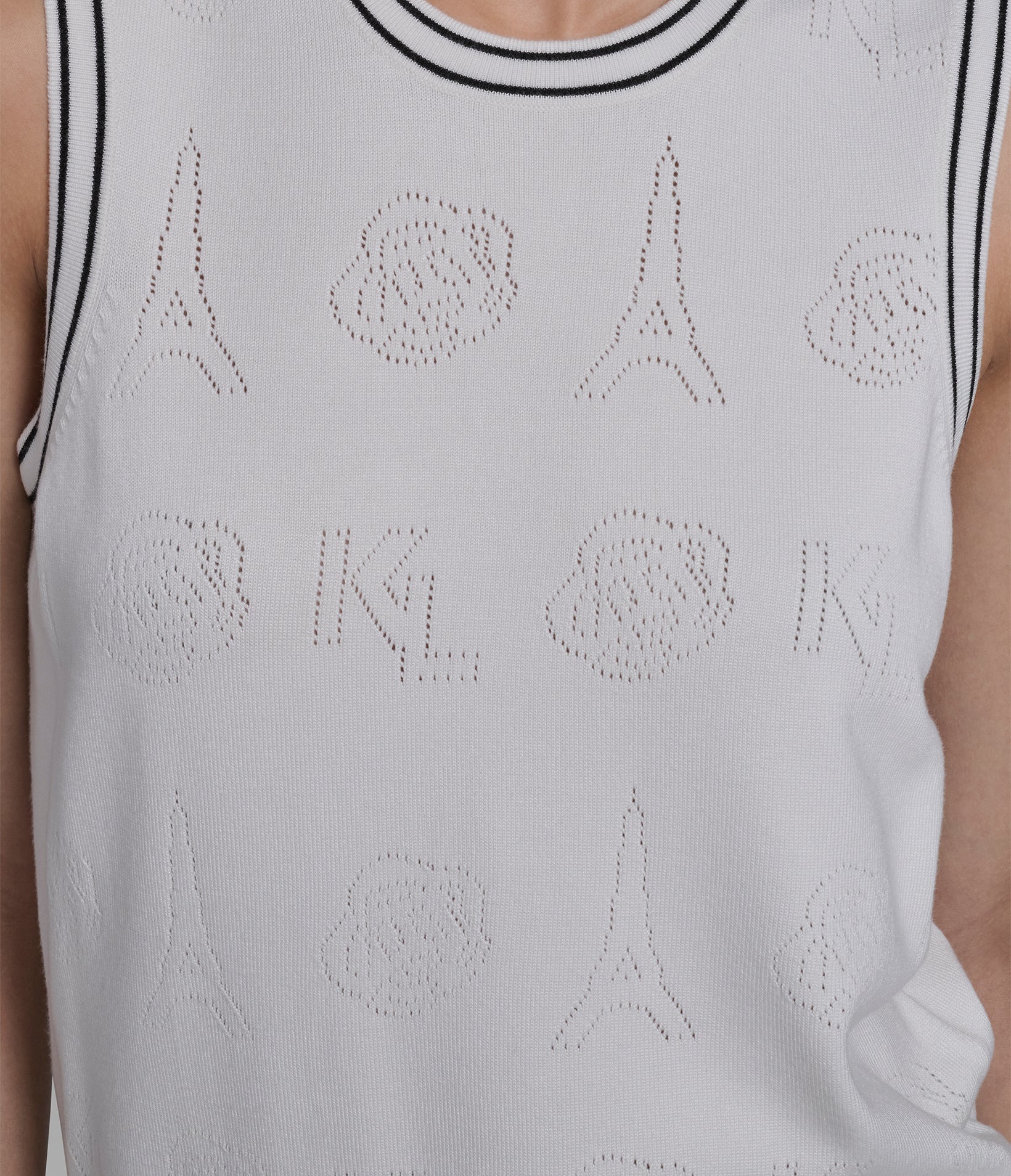 SLEEVELESS SWEATER SHELL - Image 6