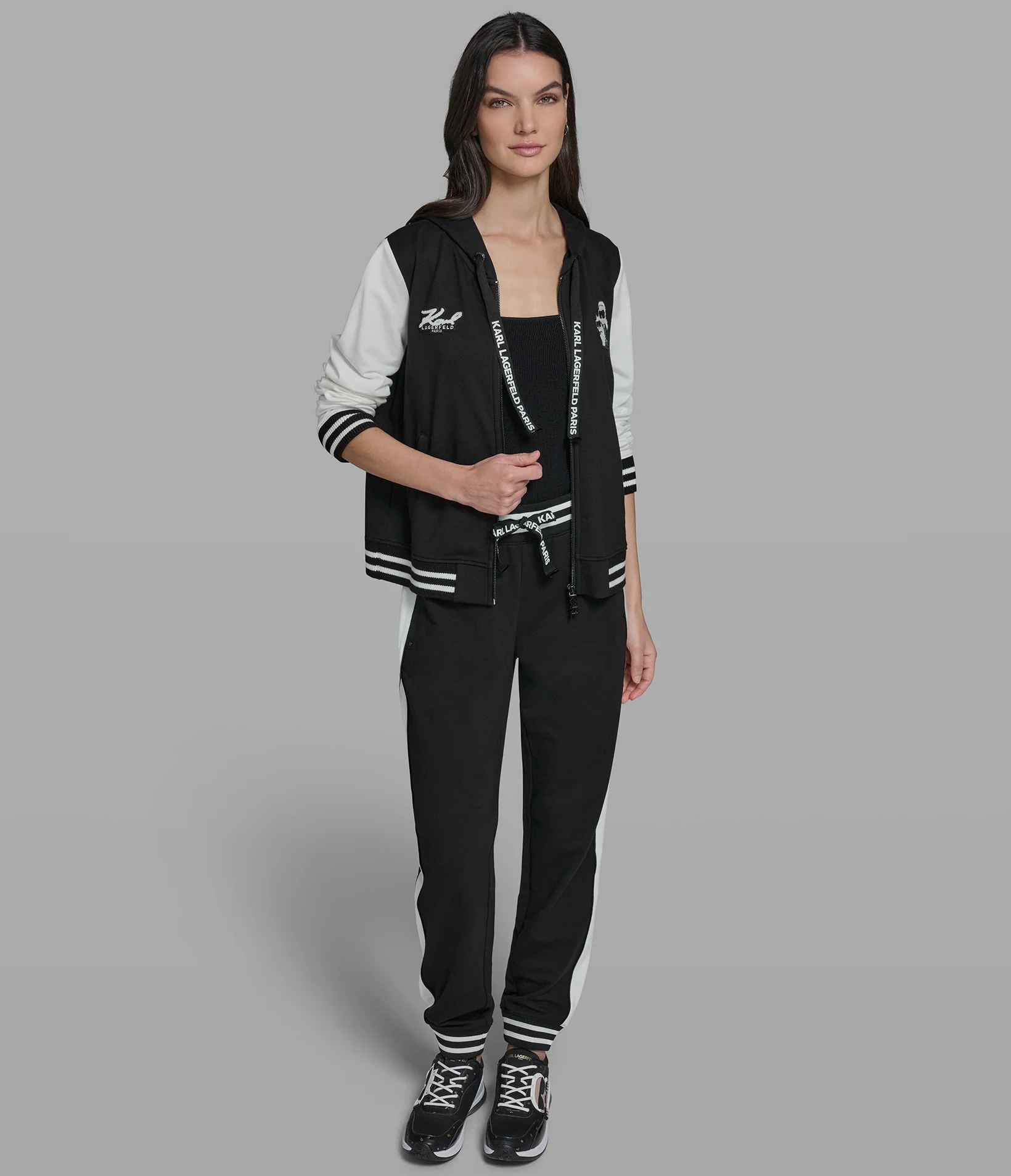 DUO PATCH ZIP UP HOODIE - Image 4