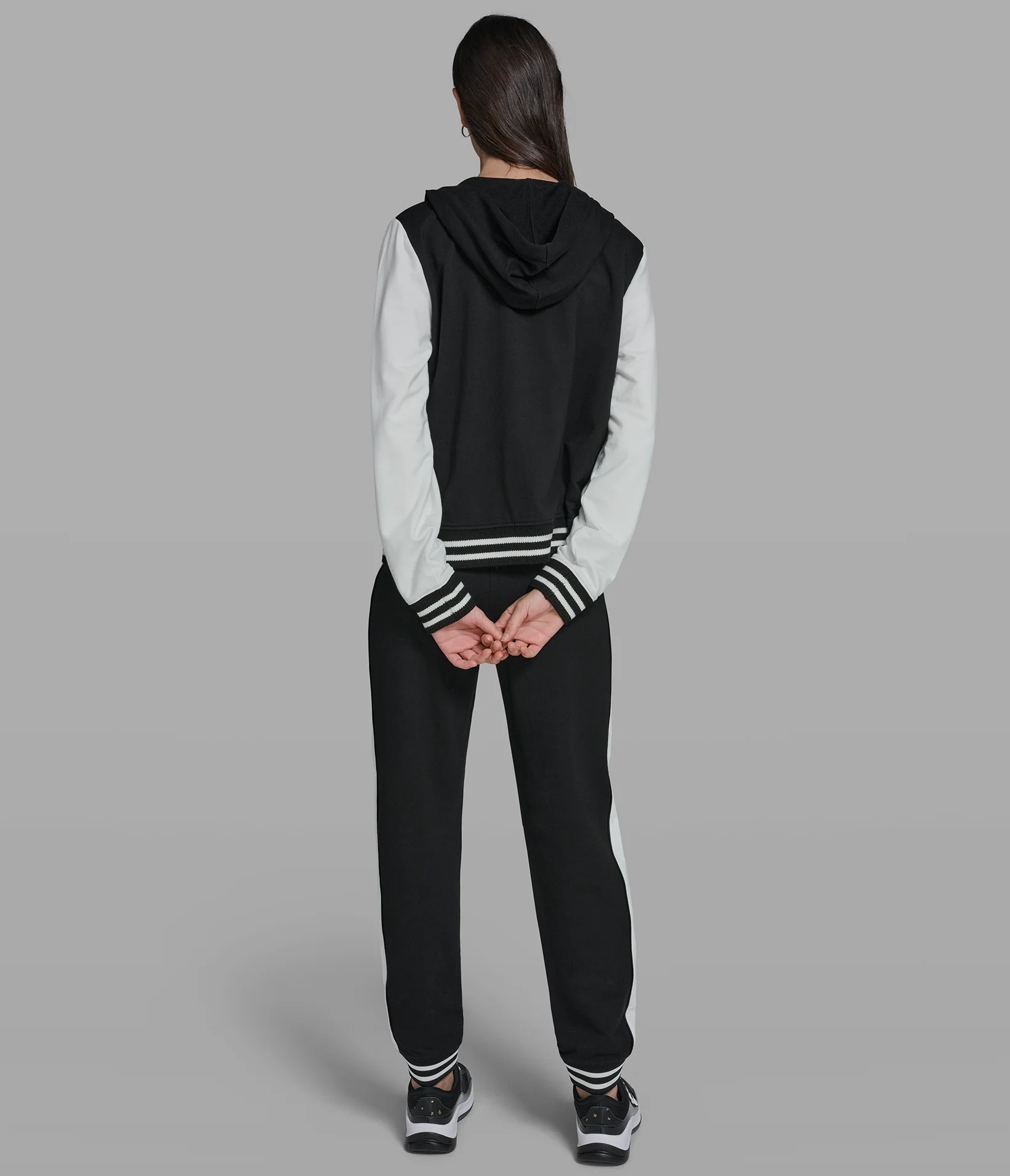 DUO PATCH ZIP UP HOODIE - Image 5