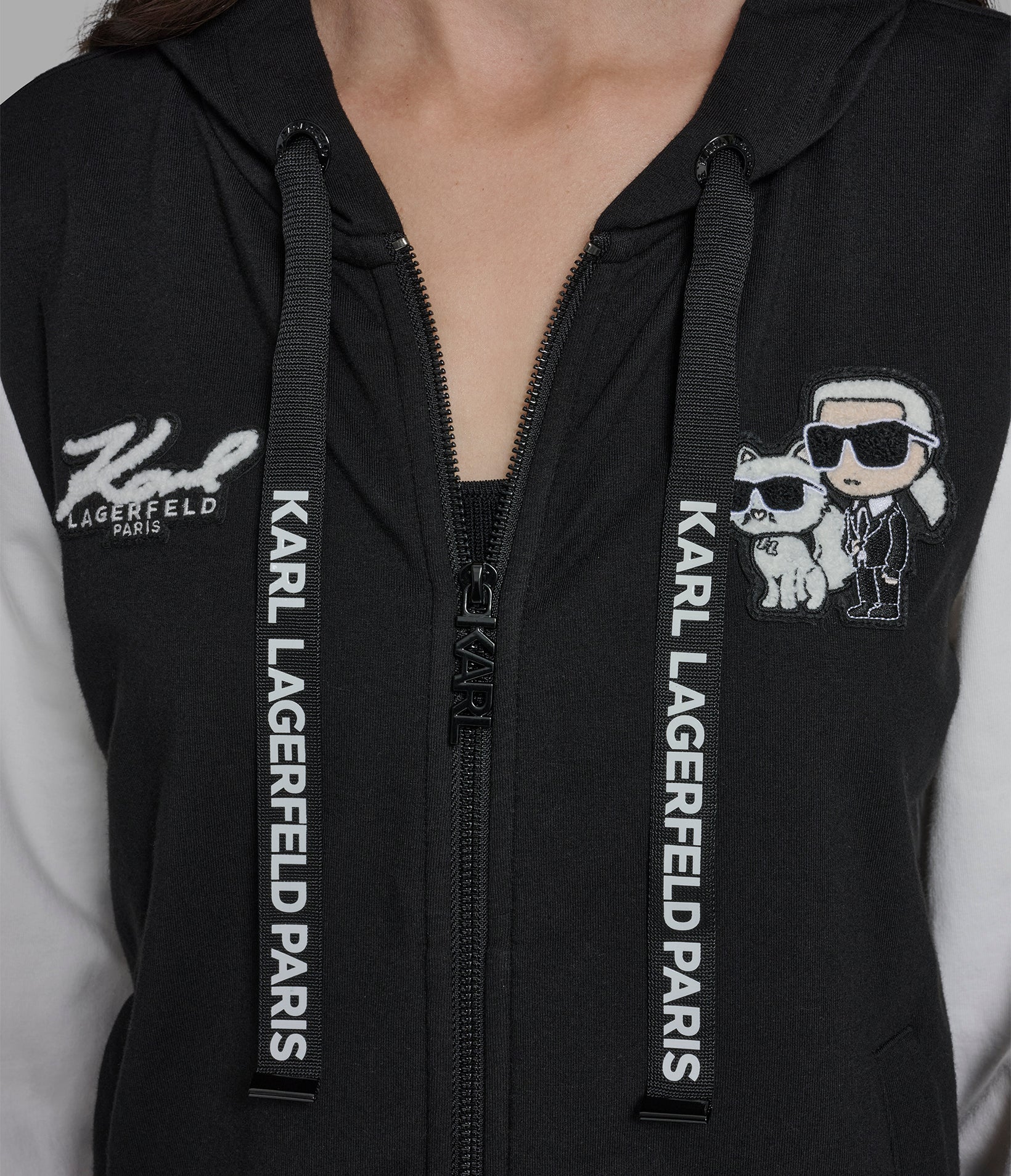 DUO PATCH ZIP UP HOODIE - Image 6