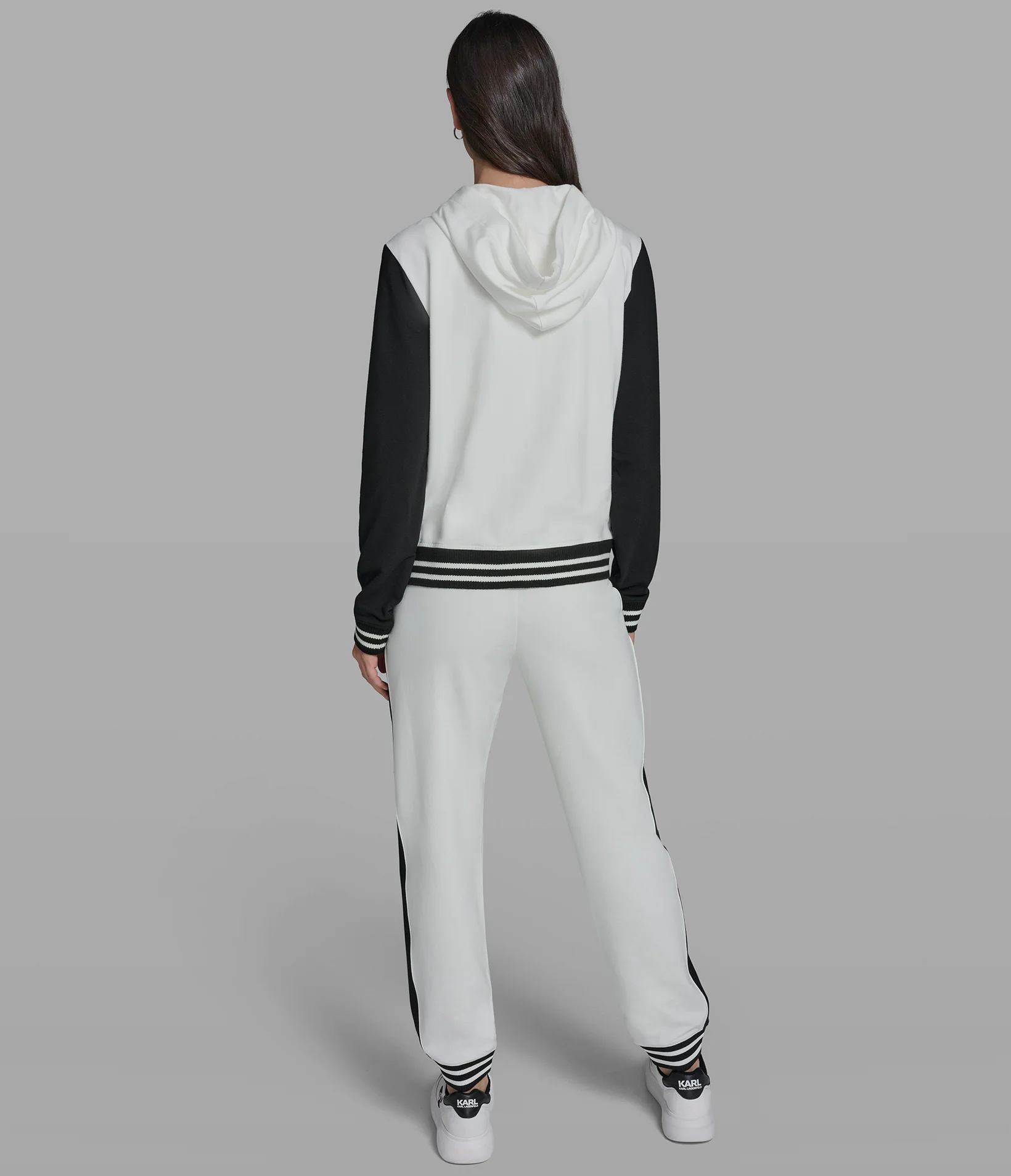 DUO PATCH ZIP UP HOODIE - Image 5