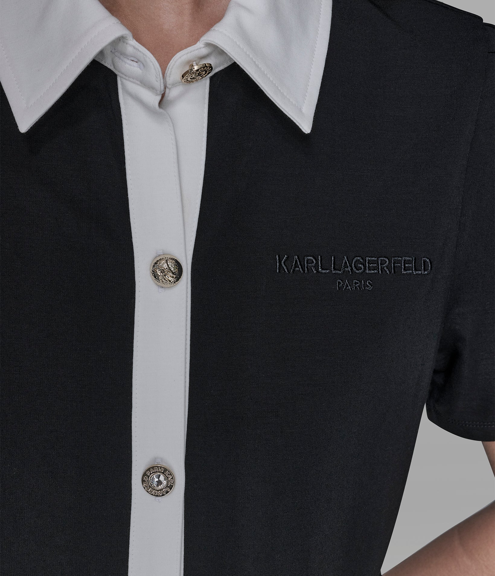 CONTRAST TRIM KNIT TOP - Image 6