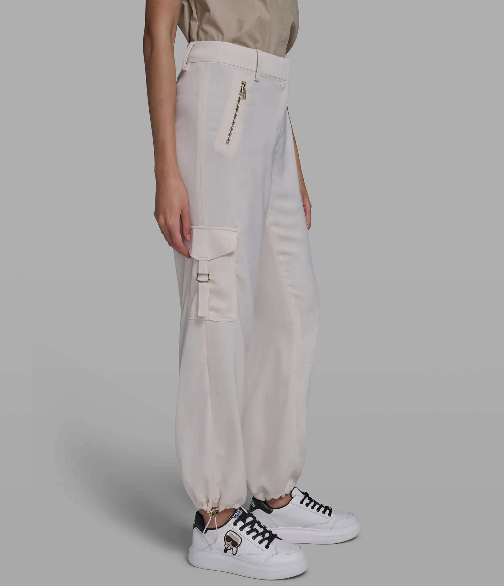 CO-ORD SILKY JOGGER PANT - Image 3