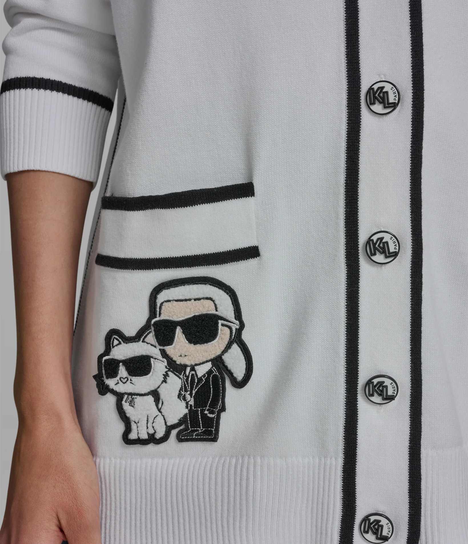 VARSITY CARDIGAN WITH PATCHES - Image 8