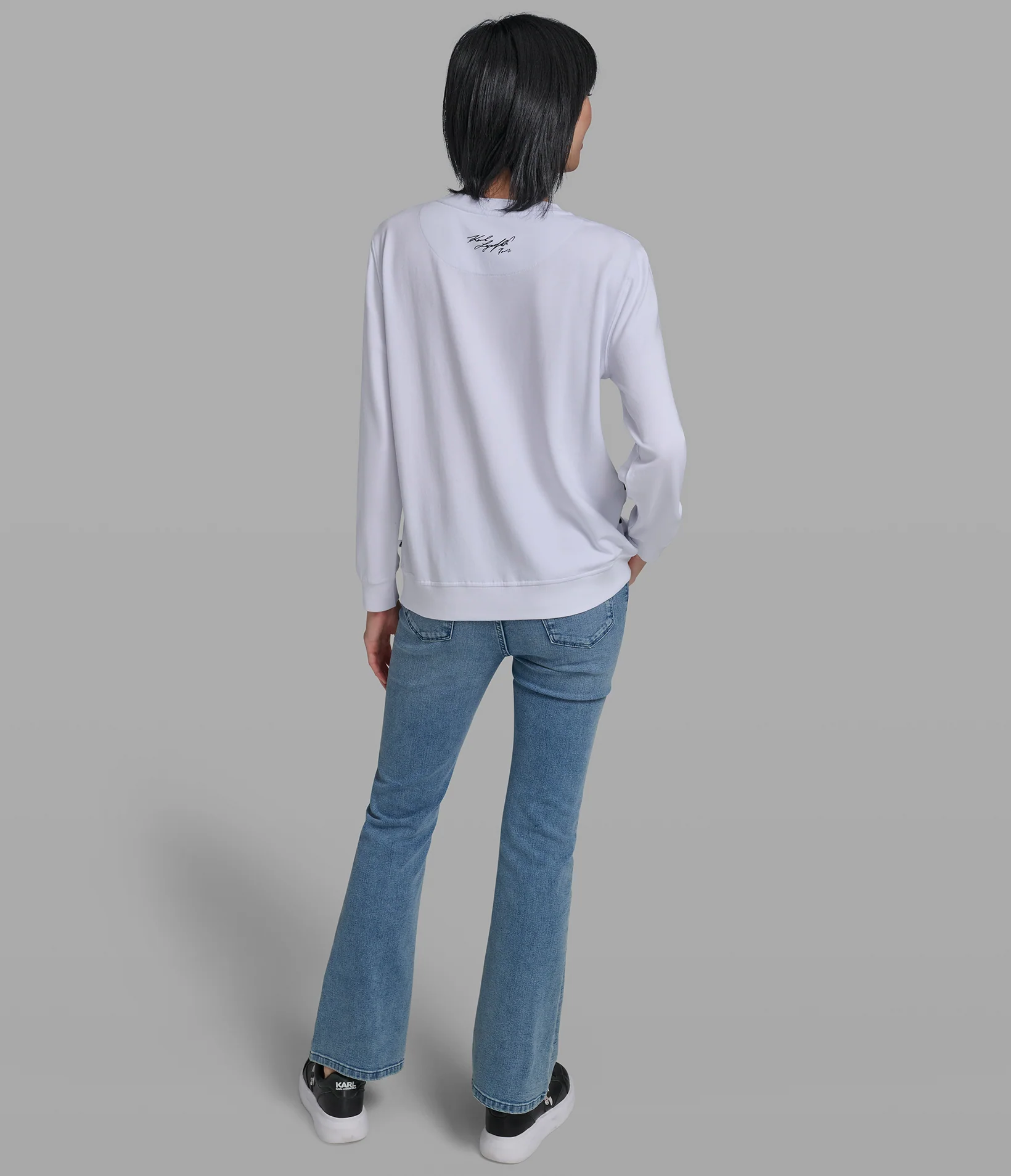 PEEKING DUO STRIPE SWEATSHIRT - Image 5