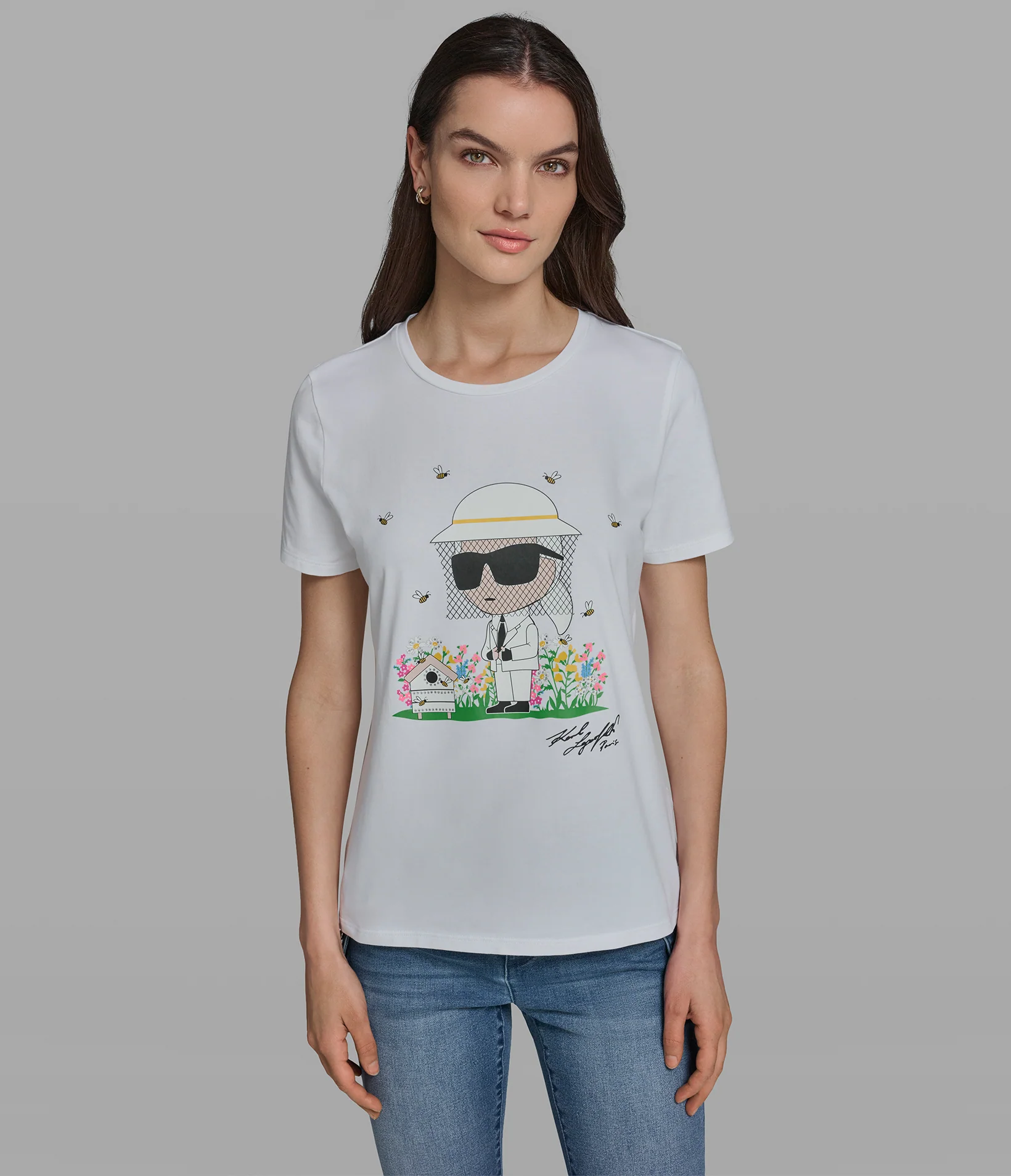 BEE KEEPER KARL LOGO TEE - Image 4