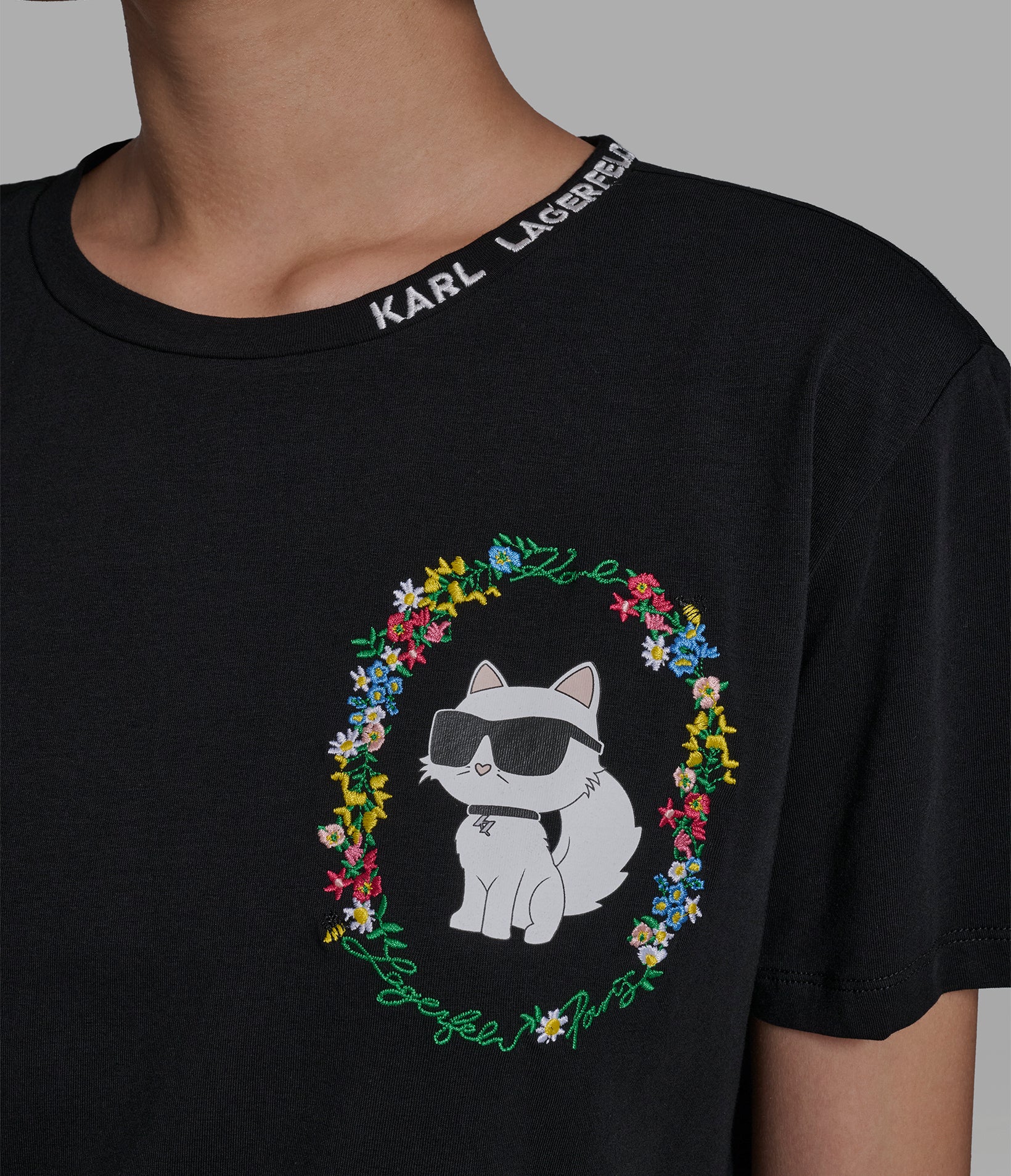 FLORAL FRAME CHOUPETTE TEE - Image 6
