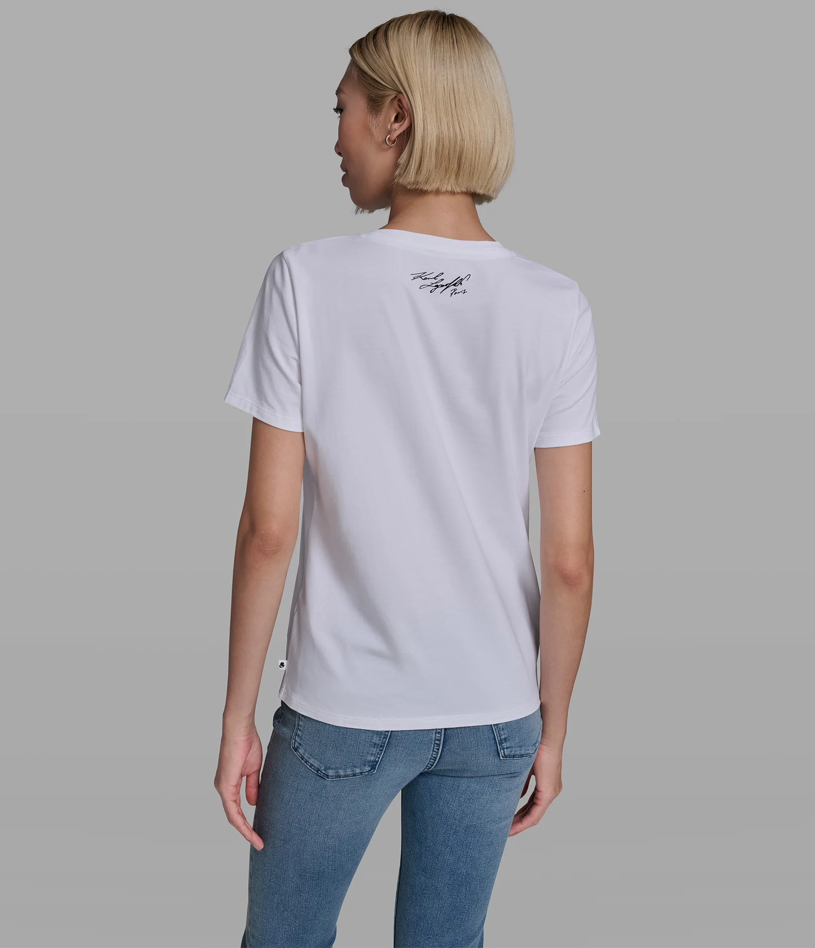 FLORAL QUOTE LOGO TEE - Image 2