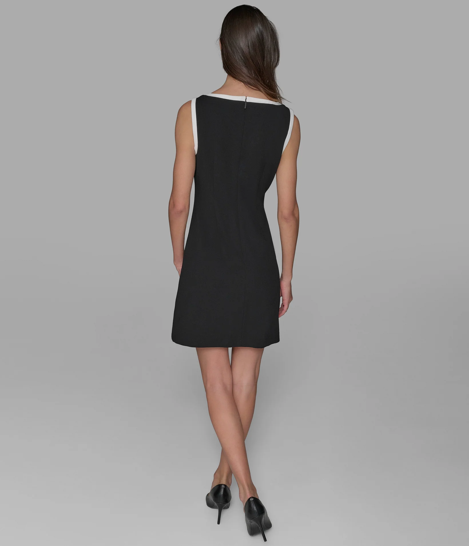 SCUBA CREPE DRESS - Image 2