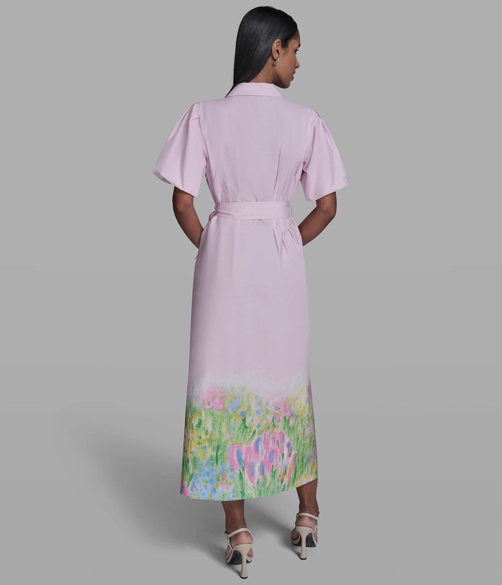 WATERCOLOR HEM MAXI DRESS - Image 2