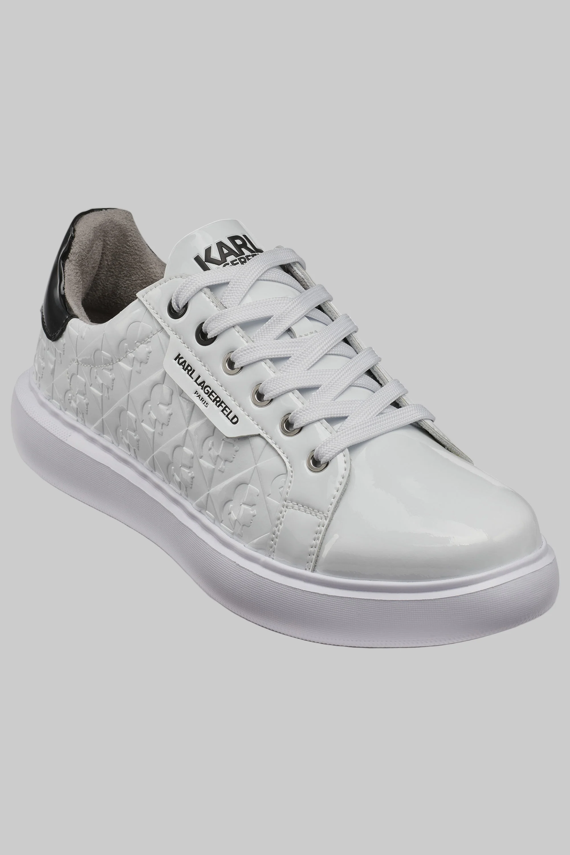 PATENT SNEAKER WITH SIDE 3D KARL HEAD - Image 2