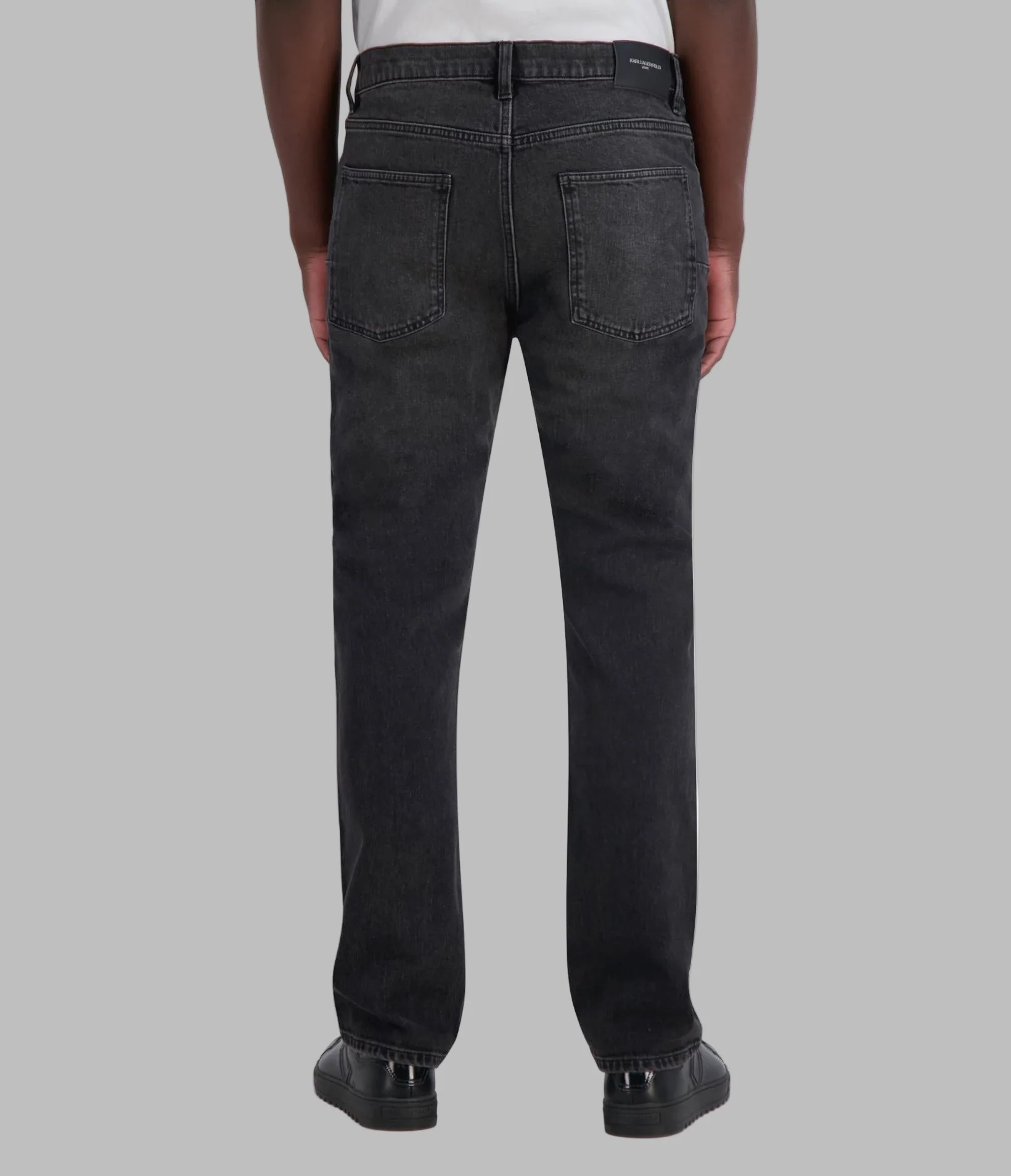 MID-RISE LOGO-EMBROIDERED BOOTCUT JEAN - Image 2
