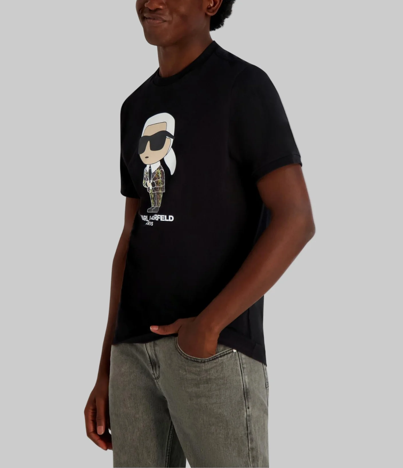 KARL WITH CAMO SUIT TEE - Image 3