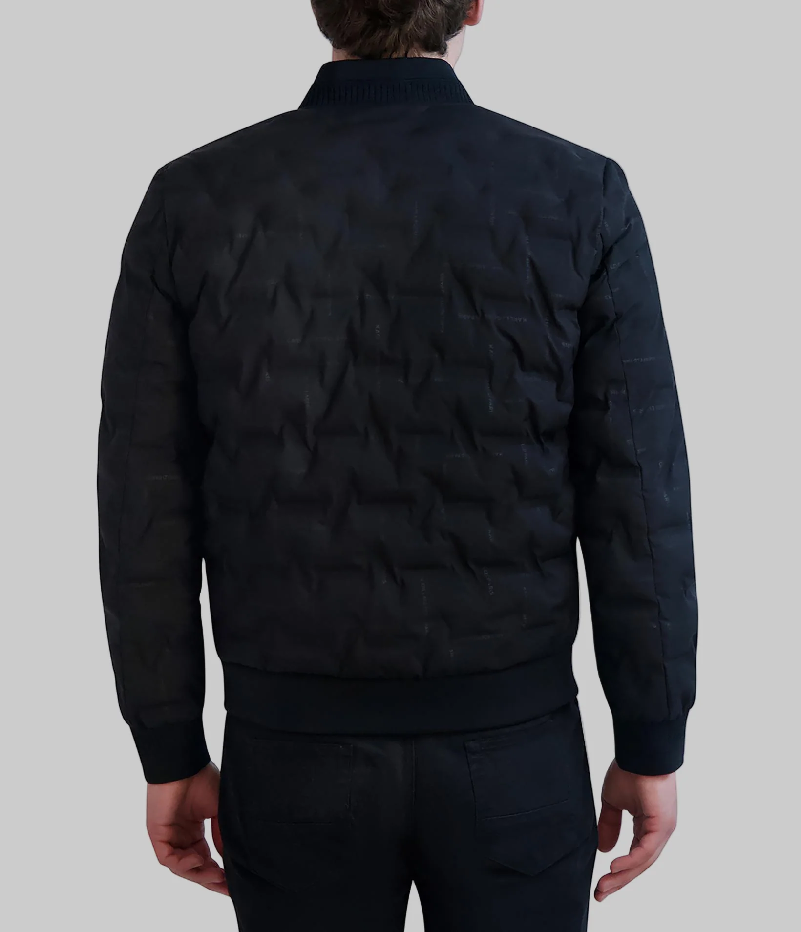 QUILTED BOMBER JACKET - Image 3