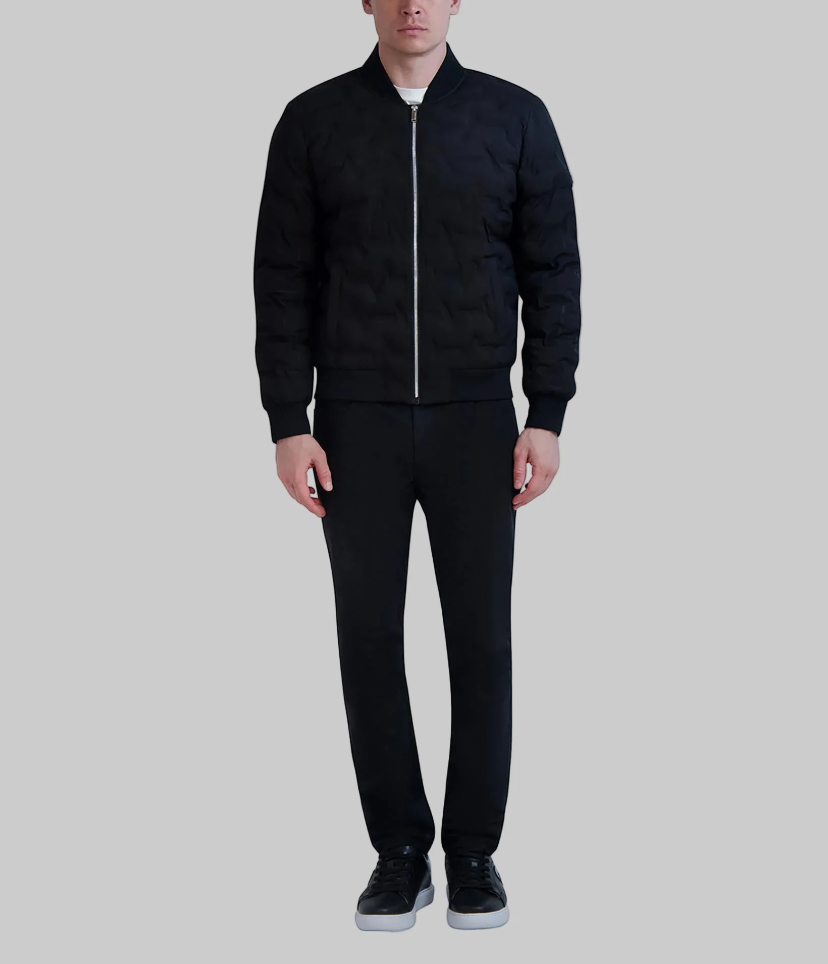 QUILTED BOMBER JACKET - Image 4