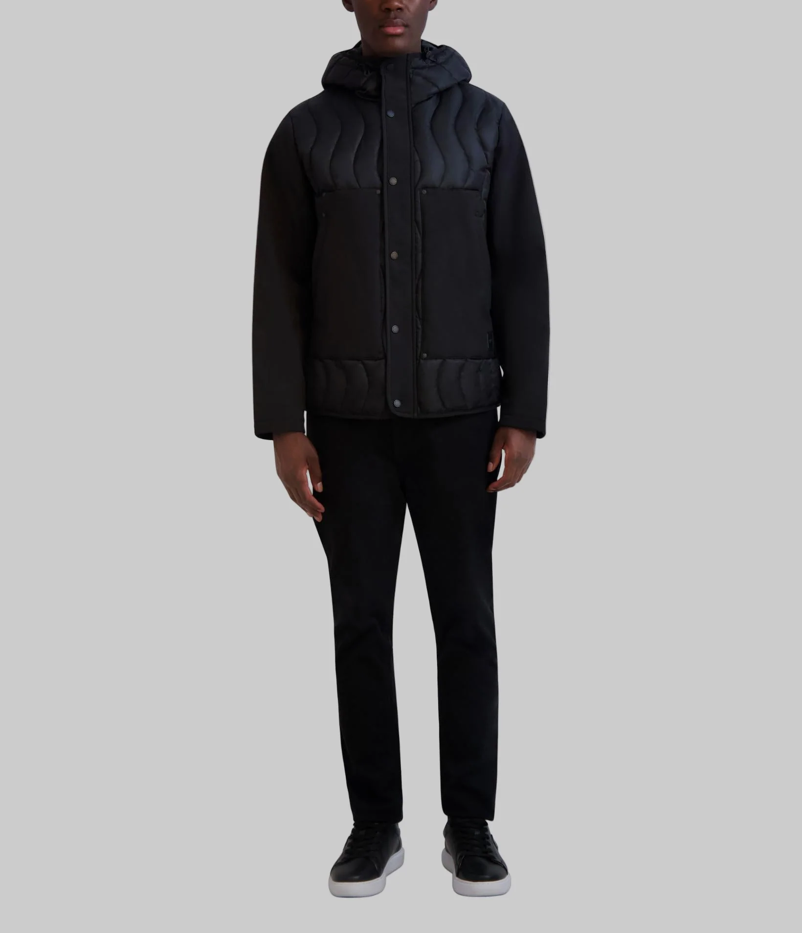 QUILTED HOODED JACKET - Image 5