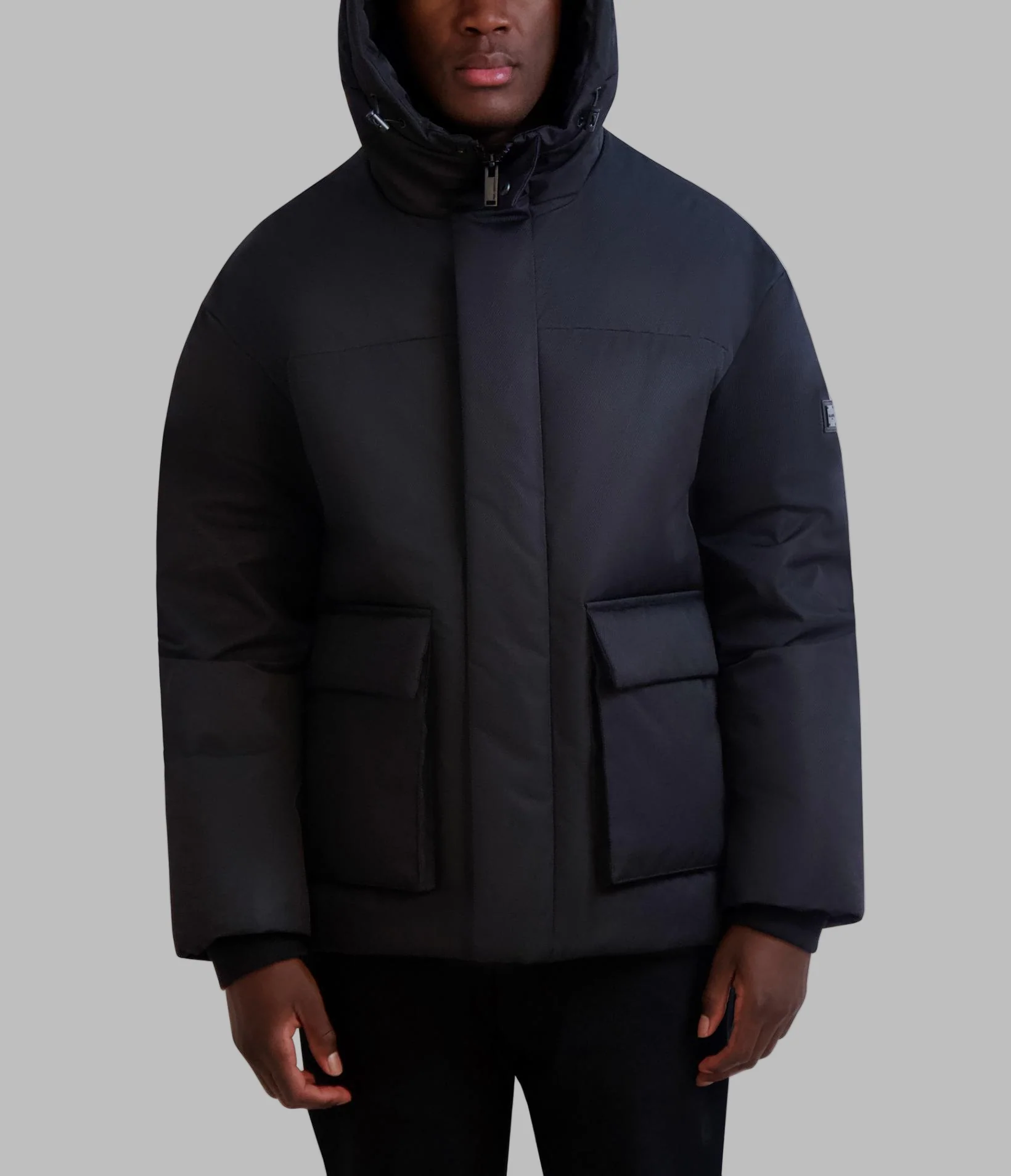 HOODED SHORT PUFFER - Image 4