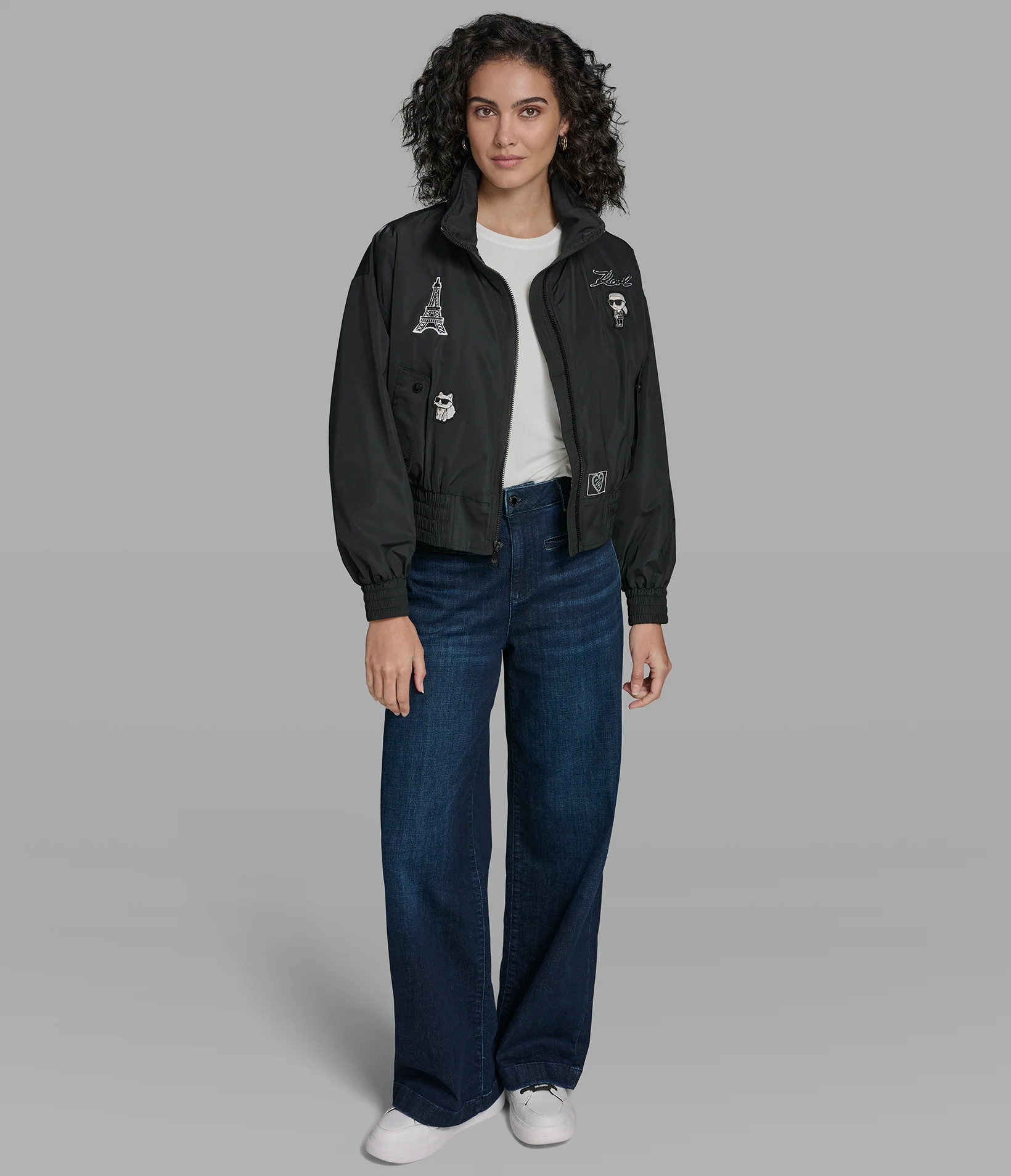 PATCH BOMBER JACKET - Image 4