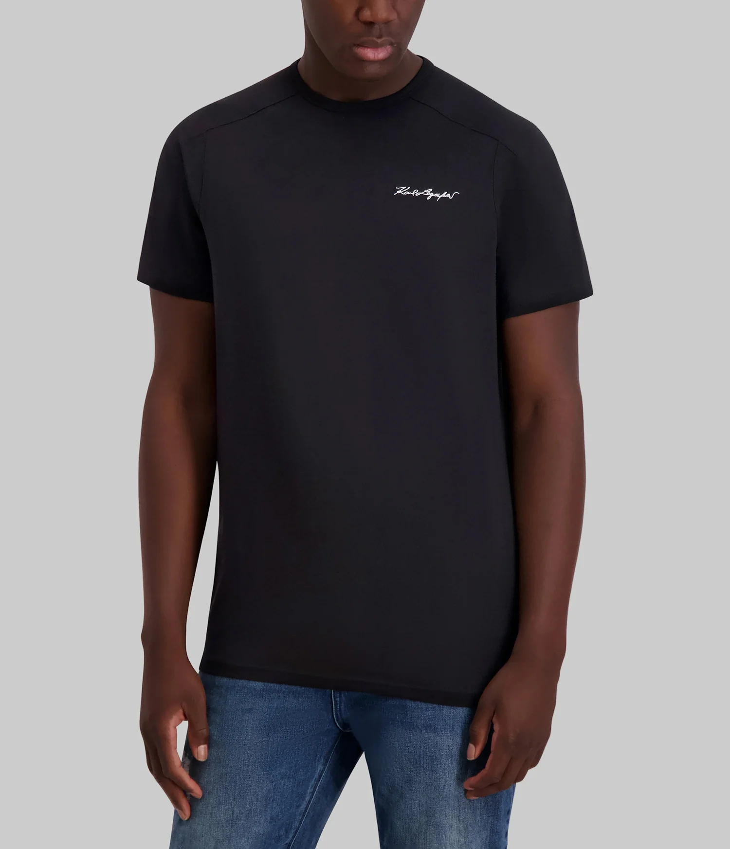 KARL LAGERFELD LOGO TEE